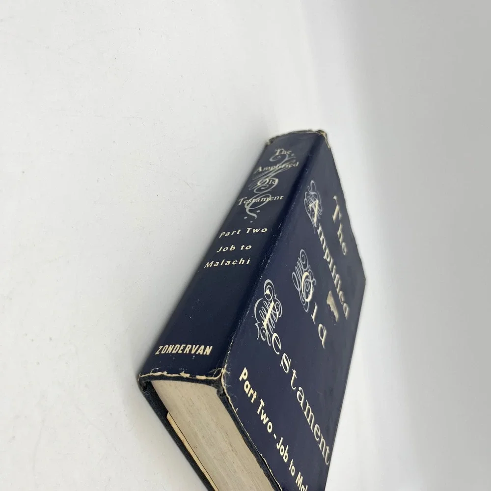 Vintage 1962 The Amplified Old Testament Part Two Job to Malachi Zondervan 9014